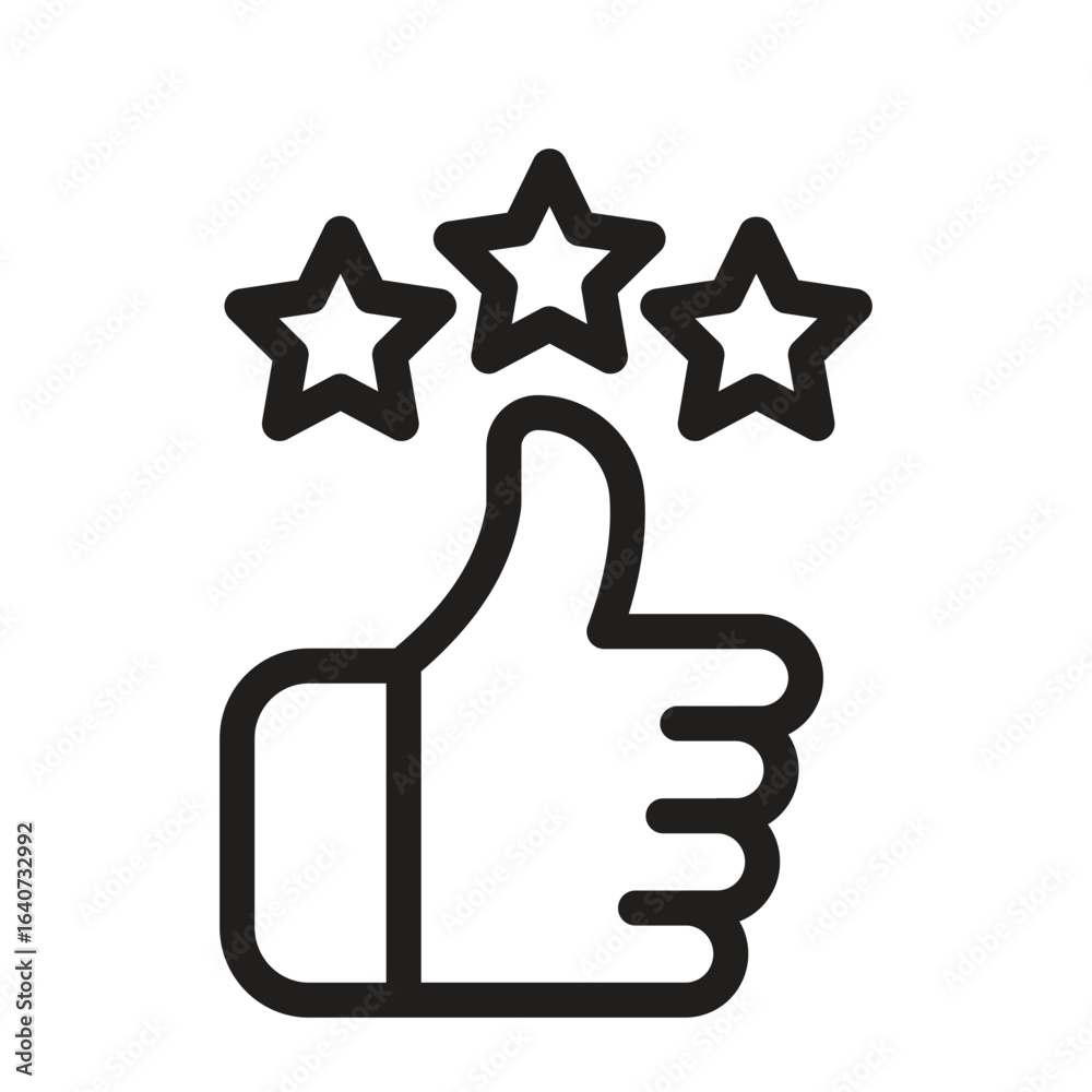 Like Vector Outline Icon. EPS 10 File Like Vector Outline Icon. EPS 10 File