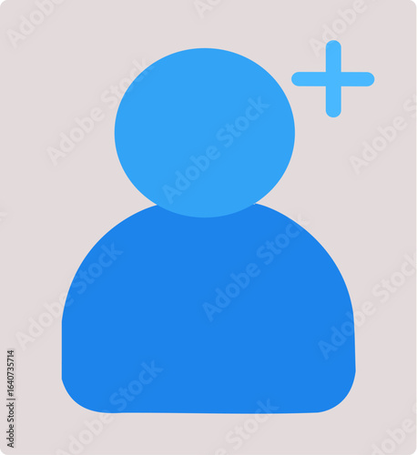 Add User Icon – New Account or Profile Creation Symbol