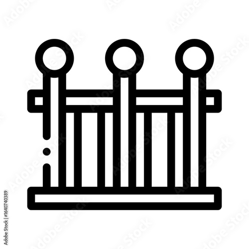 fence line icon