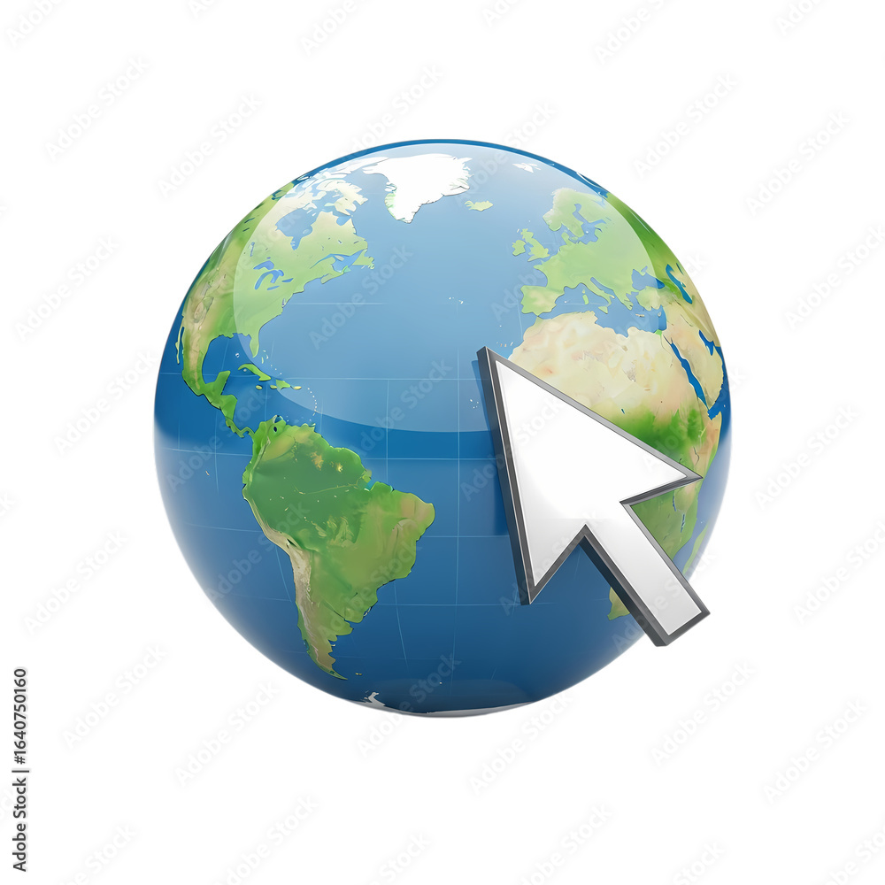 Fototapeta premium global communication concept