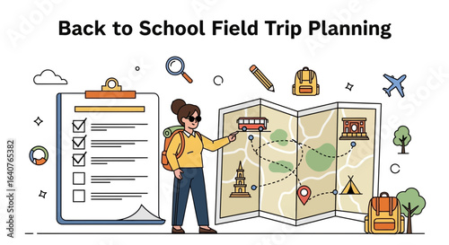 Enthusiastic teacher organizes an exciting field trip for students back to school