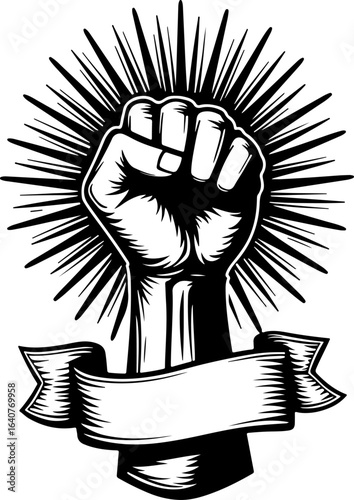 Power and Unity: The Raised Fist Symbol