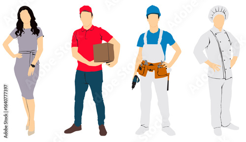 different people occupation set of profession
