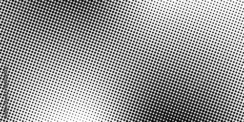 grunge Halftone white and black dots pattern and black gradient grunge texture background. Dotted line comic sport style vector illustration