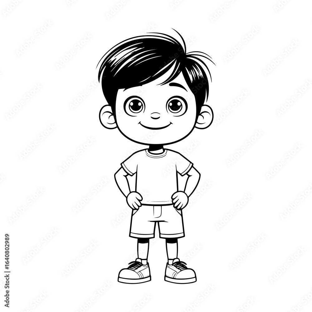 A childhood filled with endless curiosity and mischief: A little boy's lively smile and curious eyes reveal his mischievousness and the pure joy of childhood. A childhood filled with endless curiosity and mischief: A little boy's lively smile and curious eyes reveal his mischievousness and the pure joy of childhood.