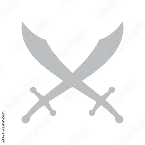 Battle crossed fight icon