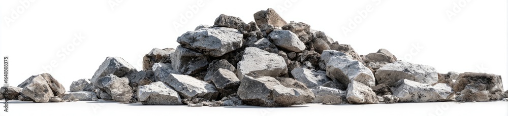 Pile of gray and white rocks Pile of gray and white rocks