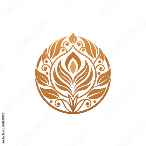 design-an-ornamental-floral-emblem-with-swirlig