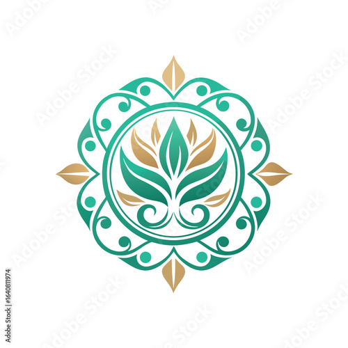 design-an-ornamental-floral-emblem-with-swirlig