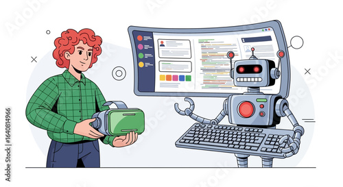 Virtual Reality Integration With Artificial Intelligence For Collaborative Workspaces