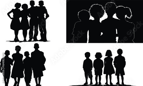 Silhouettes of People, Togetherness EPS