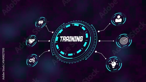 Training coaching and mentoring for business development, professional performance, and organizational growth concept
