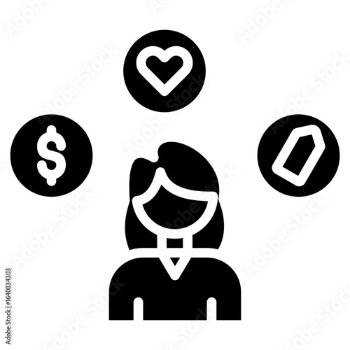 Consumer Behavior glyph icon
