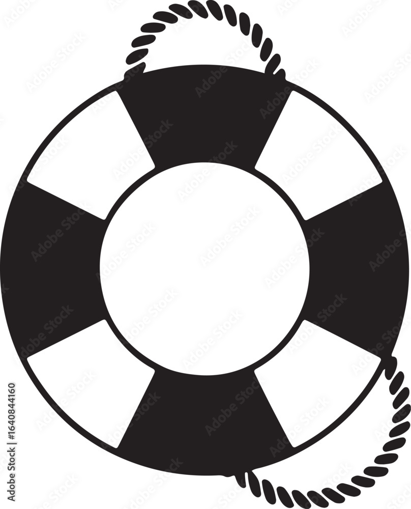 Lifebuoy Vector Illustration Safety Equipment for Water Rescue and Emergency Aid Ring Lifebuoy Vector Illustration Safety Equipment for Water Rescue and Emergency Aid Ring