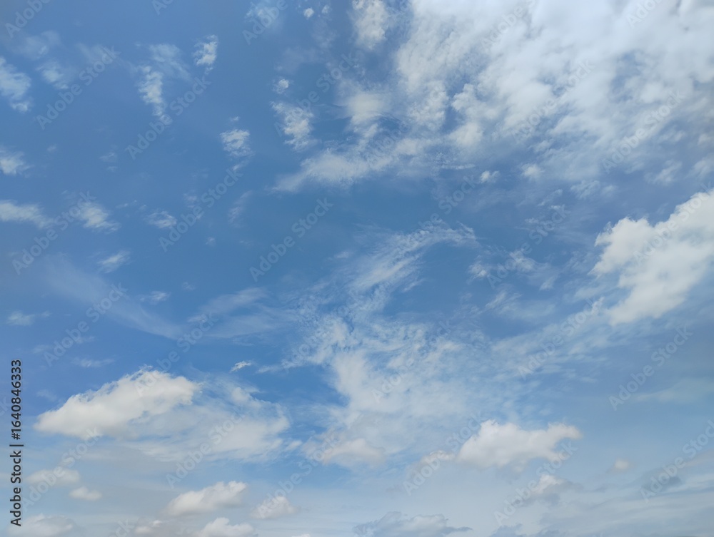 Obraz premium blue sky and clouds