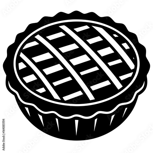 Pie Icon  Fresh Bread, Pastry, and Cake Illustration Pack