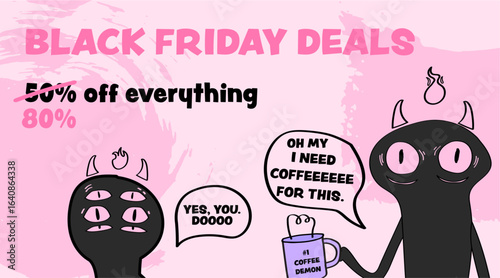 Black friday sales web banner