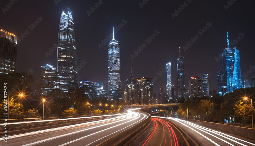 Fototapeta premium traffic in hong kong