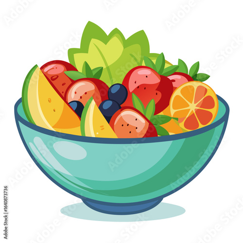 fresh vegetable salad