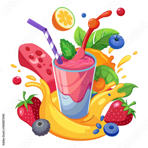 fresh fruit juice