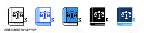 Code Of Conduct Icon Collection With Multiple Styles