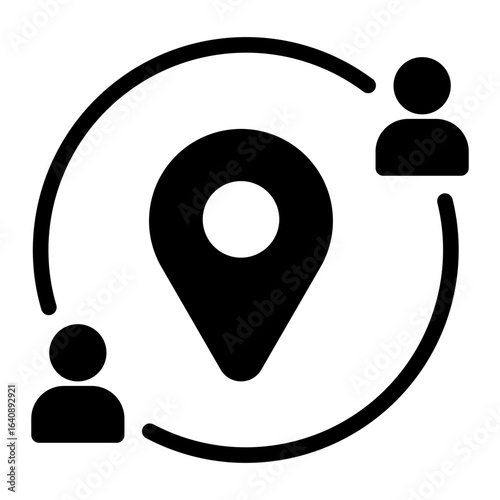 resettlement Solid icon