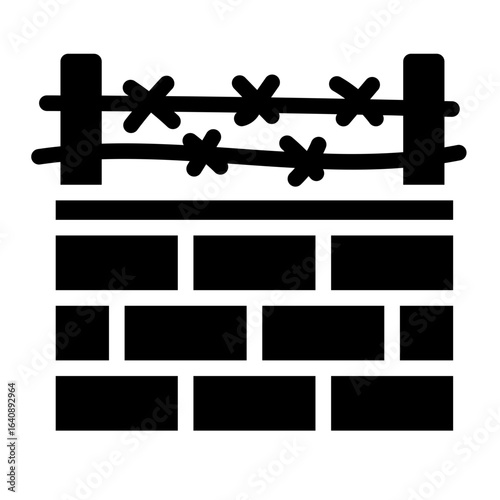 wall Solid icon