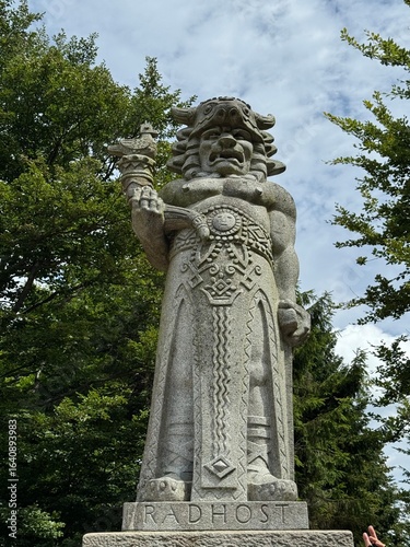 Obraz na płótnie pomnik Radagost, Czechy