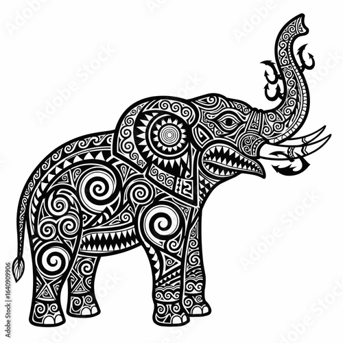 elephant logo design