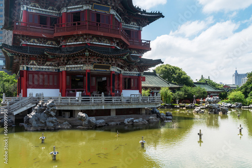 A traditional garden in the Jiangnan style