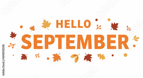 Hello September Autumnal Greetings