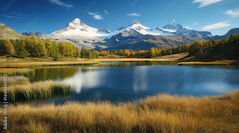 Fototapeta premium lake in the mountains