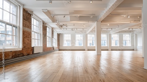 Spacious Loft with Exposed Brick and Natural Light, Ideal for Creative Workspace or Residential Conversion