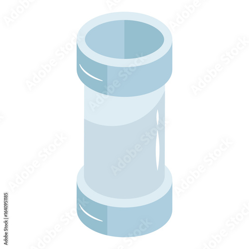 Modern design icon of pipe