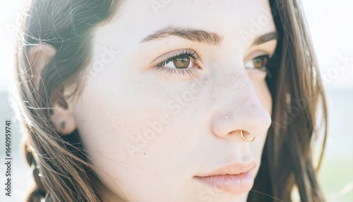 portrait of a young woman