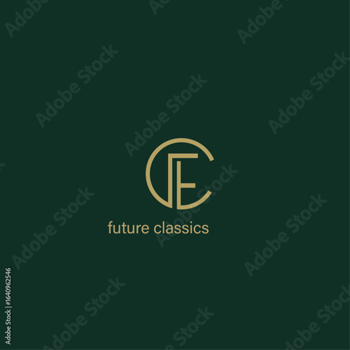 Minimal Monogram Logo for Future Classics – Modern Luxury Brand Identity
