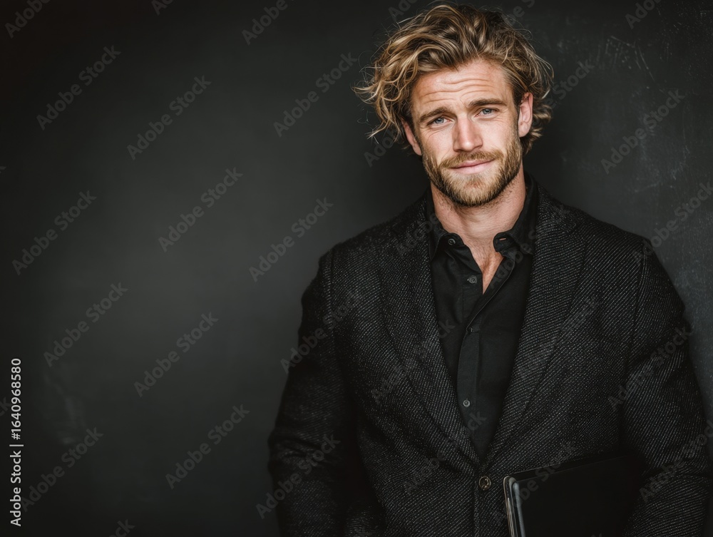 Fototapeta premium Professional business man portrait - stock photo