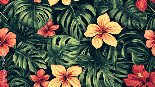 Seamless floral pattern
