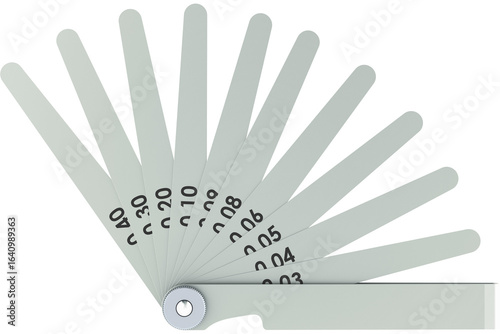 Slika na platnu Stainless Steel Feeler Gauge. png