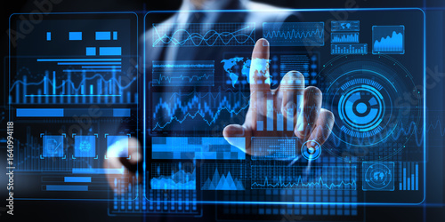 Fotografia Business Intelligence and Data Analytics Management with Advanced Digital Dashboards