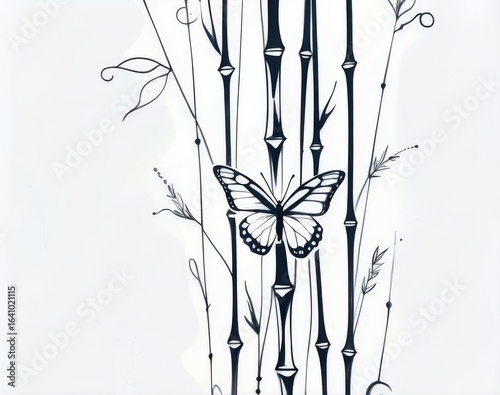 abstract floral background, tattoo, tattoo design shop