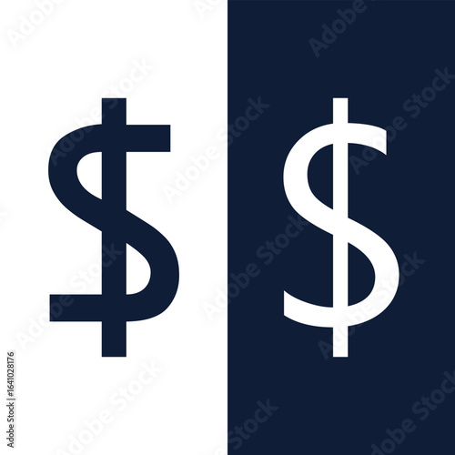 Dollar Sign Vector Icon Vectors and Stock Illustration.	