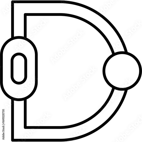 CarabinerIcon Vector Element