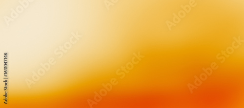 Autumn abstract gradient background with warm orange and red color wave