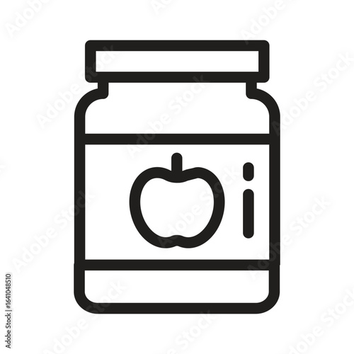Bag Vector Outline Icon. EPS 10 file 