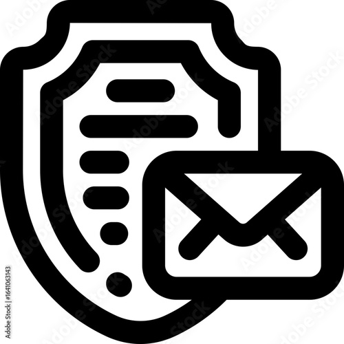 protect line icon. Clean and minimalist vector icon for websites, mobile apps, presentations, and logos. Fully scalable and customizable for any project.