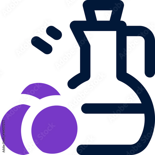 olive oil duotone icon. Sleek and modern vector icon for websites, mobile apps, marketing materials, and corporate design. Fully scalable and ready to use.