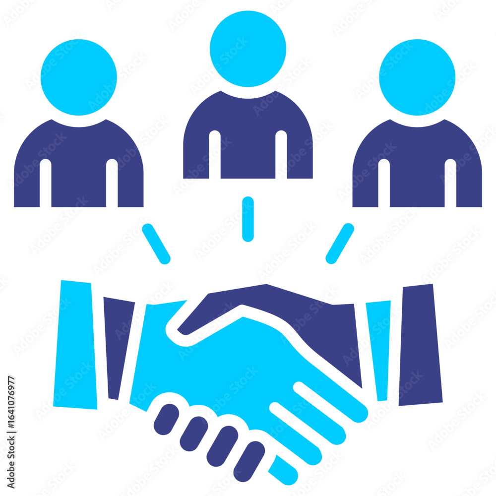 Fototapeta premium Partnership Icon