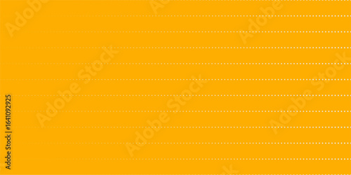 Yellow orange halftone pattern. Retro comic gradient background. Square pixilated dot cartoon texture. Pop art faded gradient pattern. Vector backdrop.