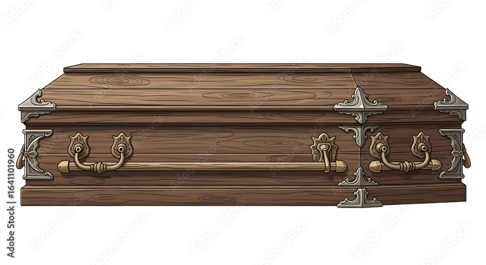 Fototapeta premium coffin
